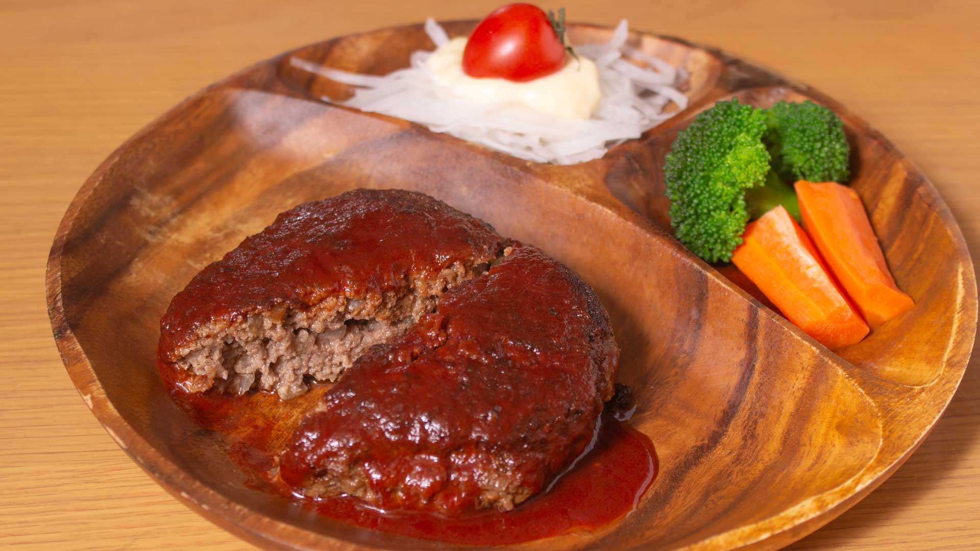 素材を調理して撮影した料理写真